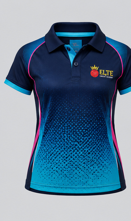 Elite Girls Half-Sleeve Training Shirt — front view