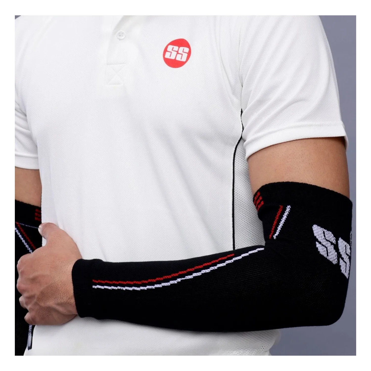 SS Elbow Sleeve Maximus 4-Way, front view