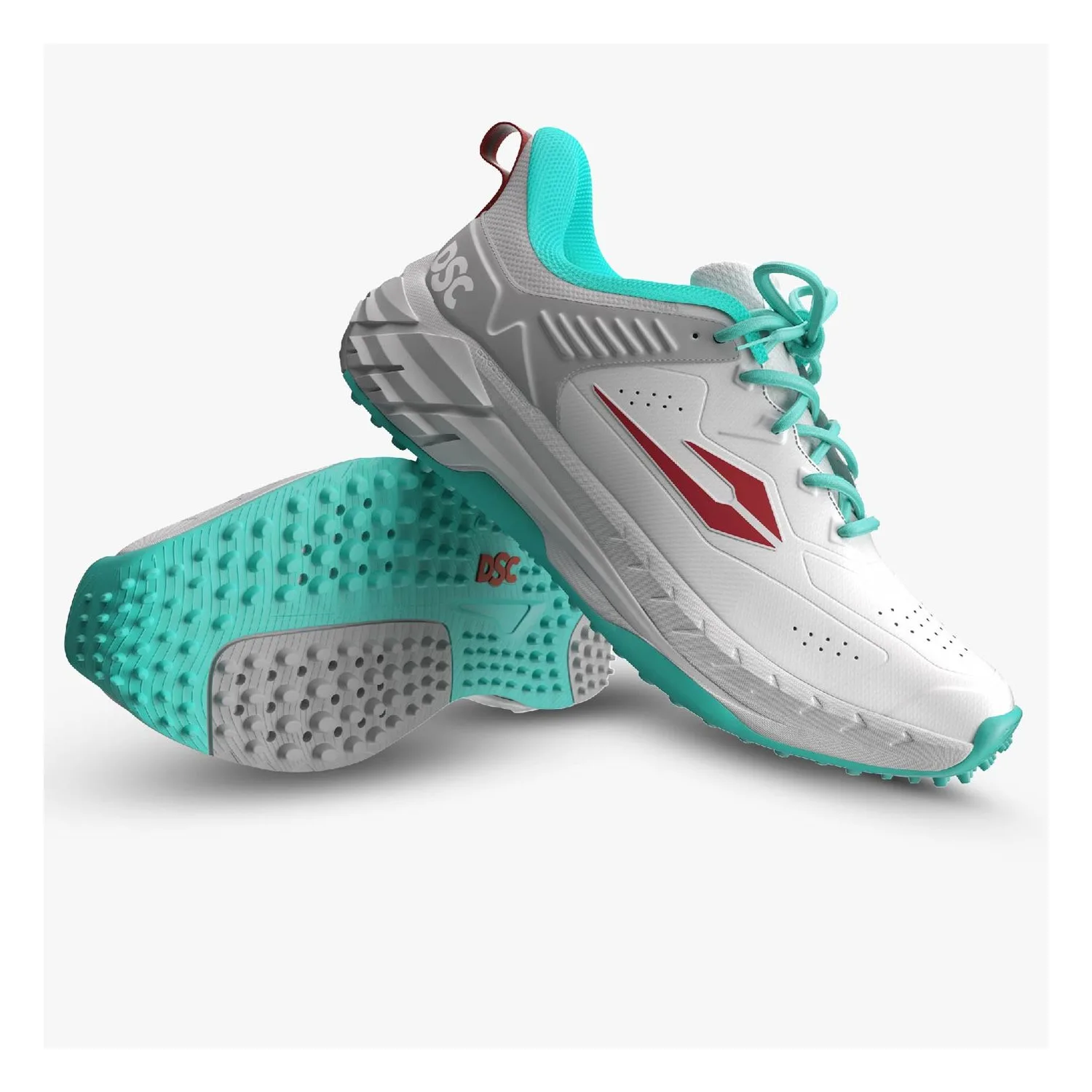 DSC Cricket Shoes Endgame RBOR26, front view