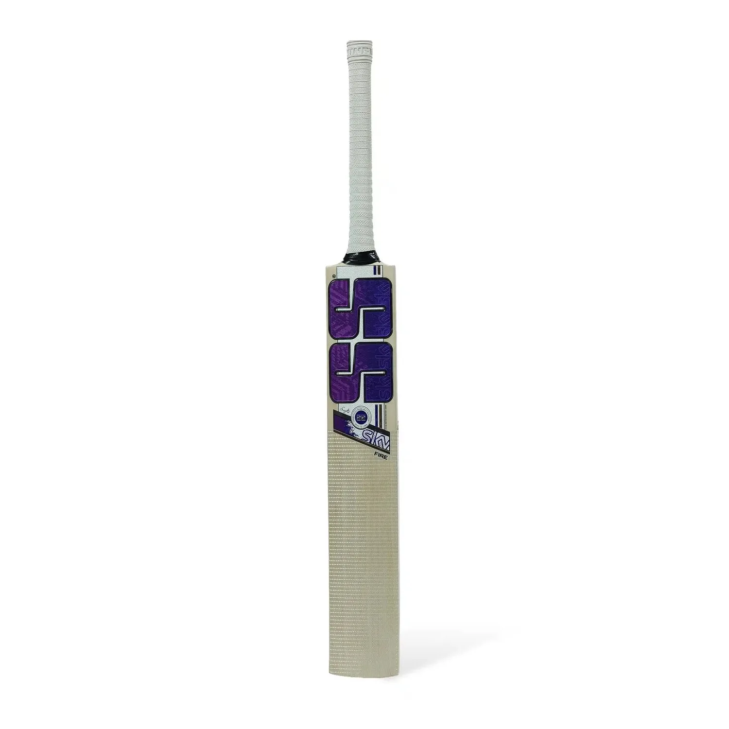 SS SKY FIRE English willow. cricket. Bats, front view