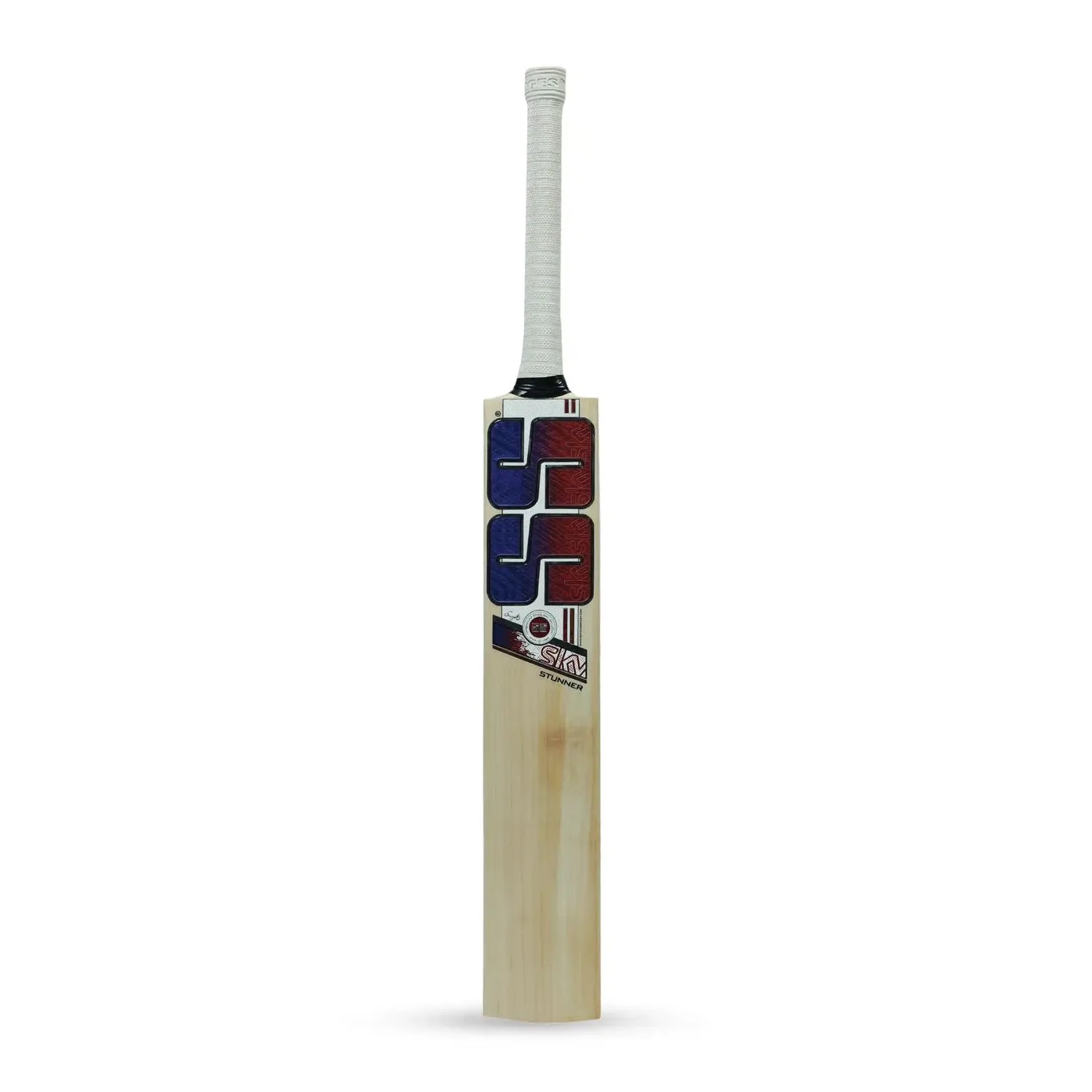 SS Sky STUNNER English willow. cricket. Bats, front view