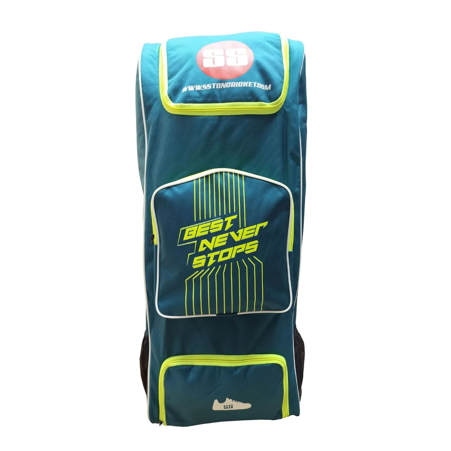 SS Mass Duffle Large (Wheels) Kit Bag, front view