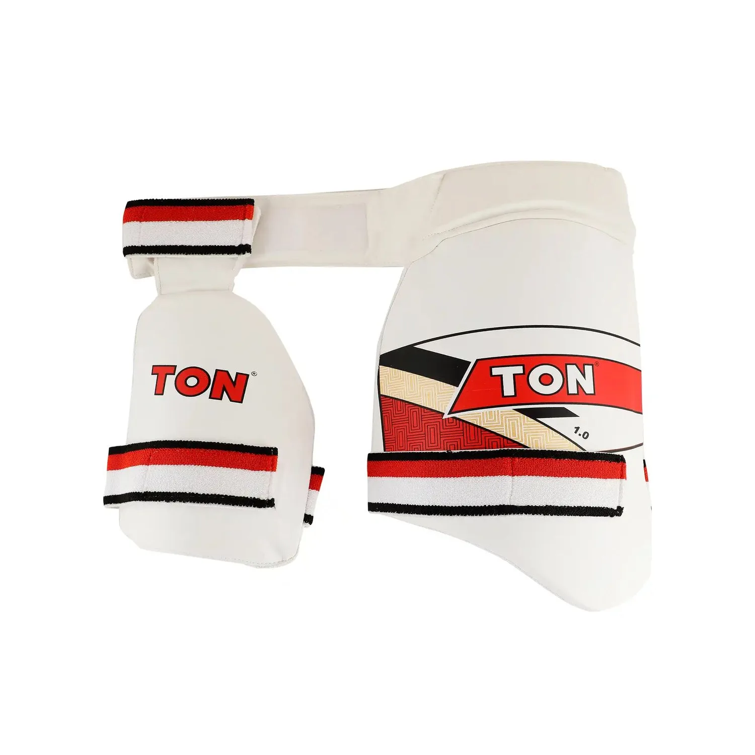 SS Thigh Combo 1.0 Red, front view